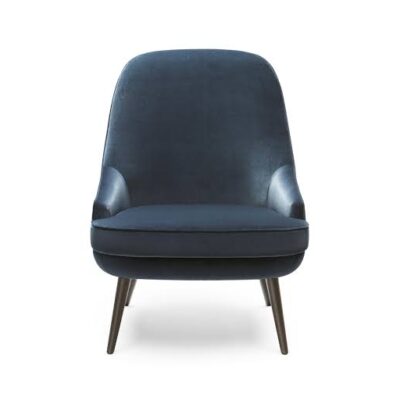 Blue star arm chair